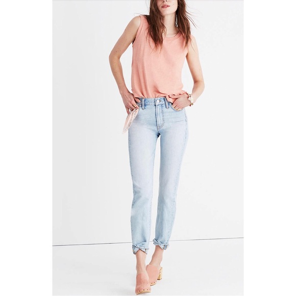 Madewell Tops - Madewell Whisper Cotton Crewneck Muscle Tank Sz M